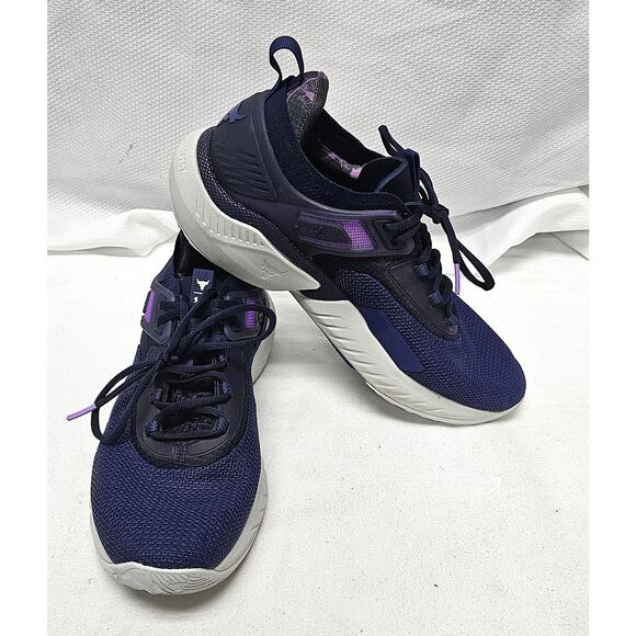 Men's Under Armour Project Rock Disrupt Blue Training Shoes US Size 11.5 - Picture 1 of 7